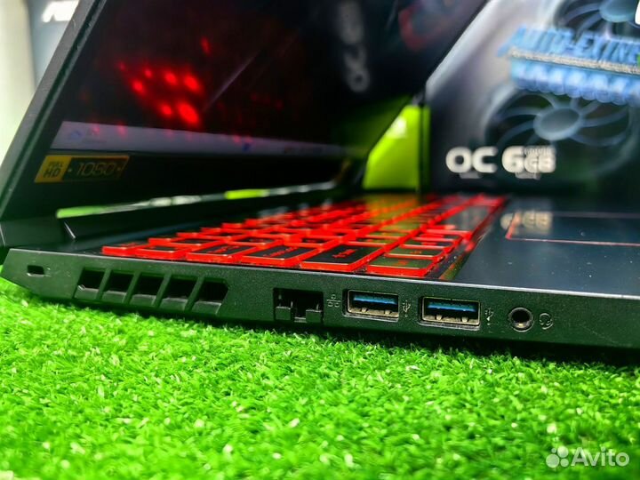 Игровой ноутбук Acer Nitro 5 на GTX 1650 Ti 4 Gb