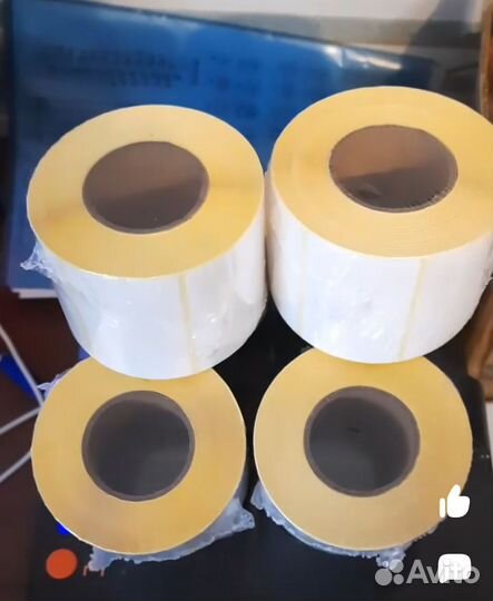 Термоэтикетки для термопринтера 10уп