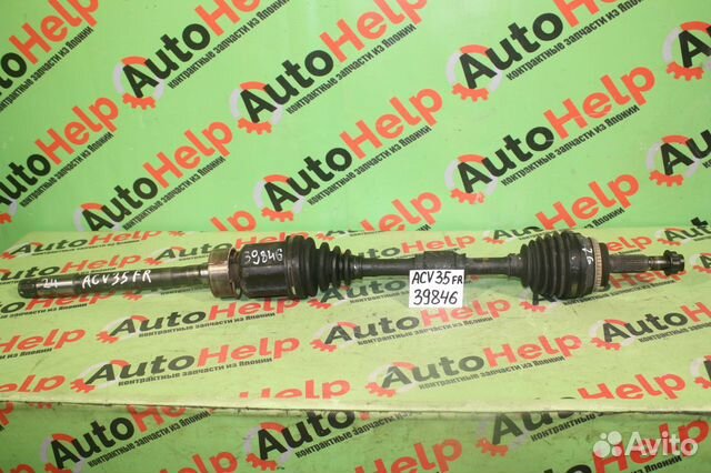 Привод toyota camry ACV35 2AZ-FE передний правый