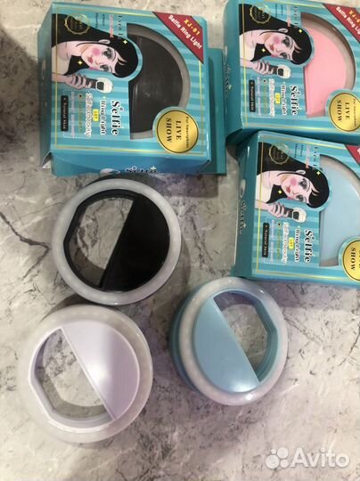 Селфи лампа на телефон кольцевая