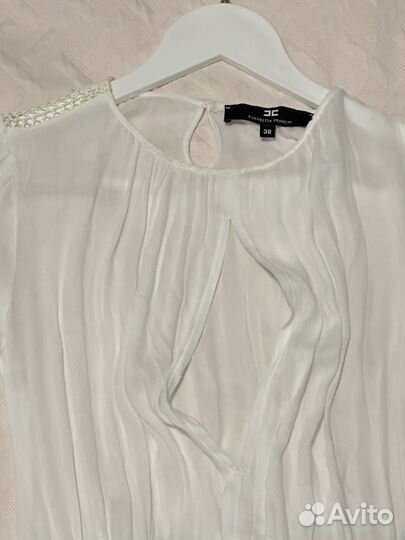 Платье elisabetta franchi белое