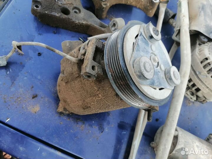 Компрессор кондиционера на priora halla