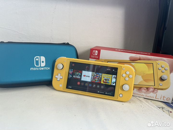 Nintendo switch lite прошитая