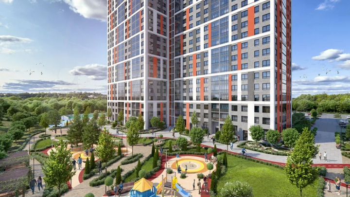 2-к. квартира, 64,4 м², 2/25 эт.