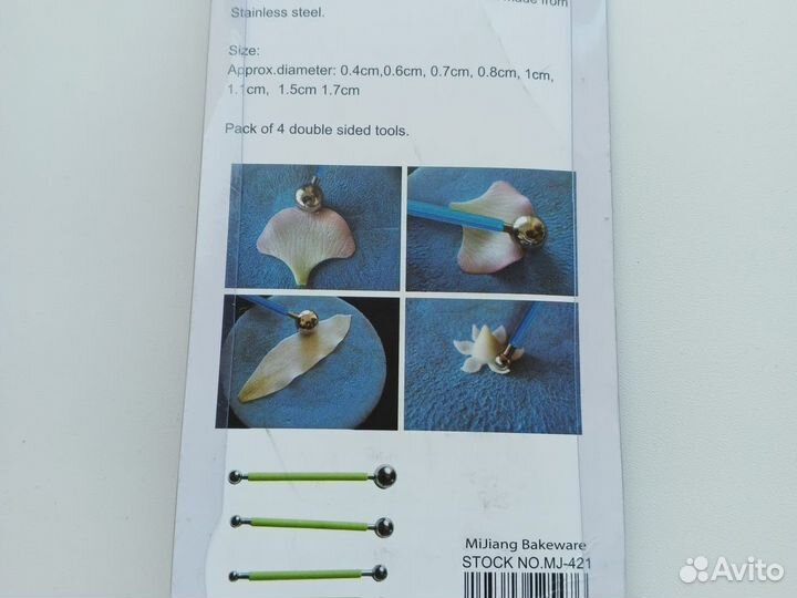 Набор инструментов для лепки и моделирования новые