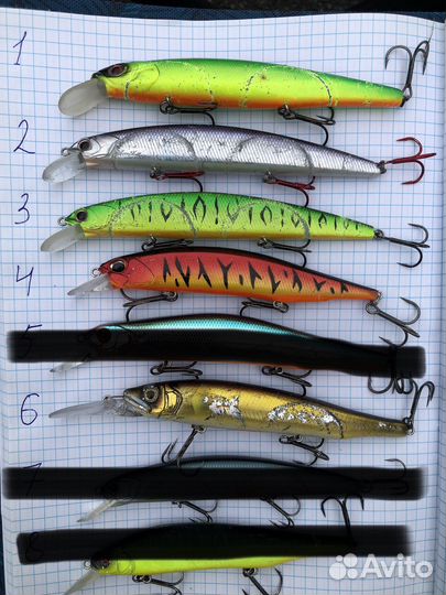 Воблеры Б/У