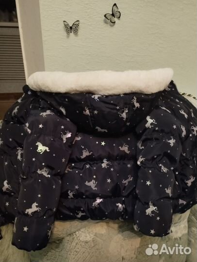 Куртка и полукомбинезон для девочки 98 новый