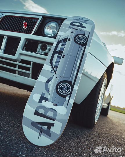 Lancia Delta Integrale скейтборд дека лимитка