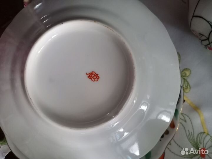 Сервизы чайные фарфоровые СССР