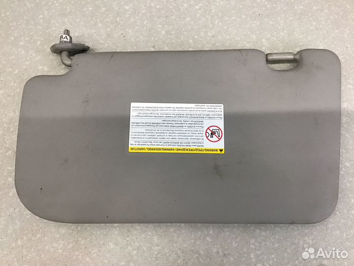 Козырек солнцезащитный (внутри) Nissan X-Trail (T3