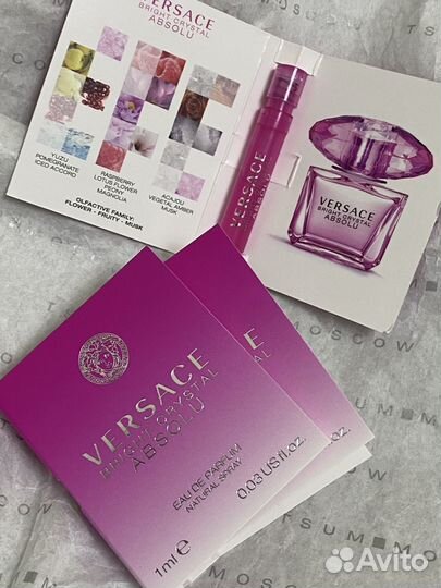 Bright Crystal Absolu Versace для женщин пробник