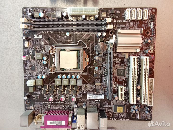Материнская плата с процессором i3