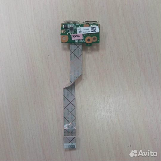 Плата USB HP DV5-1000 серии, DA0QT6TB6E0