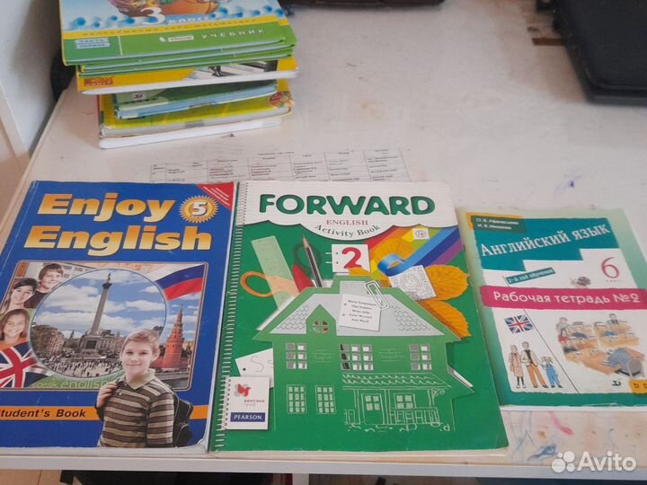 Enjoy 5 кл, forward 2, 6 кл тетрадь. Бонк 5 лет