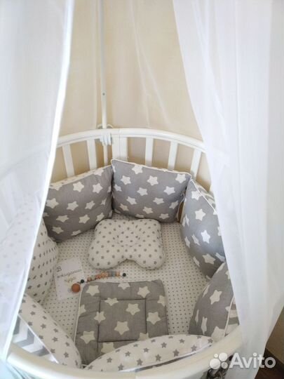 Детская кроватка трансформер 5 в 1