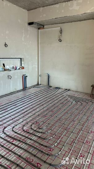 Монтаж отопления, теплого пола, проектирование