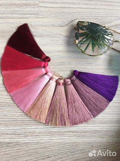 Серьги-кисти