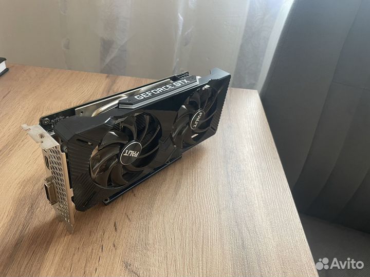 Видеокарта geforce gtx 1660 ti dual 6 gb plait