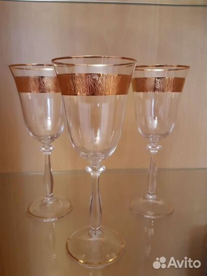 Фужеры Bohemia 3 видов