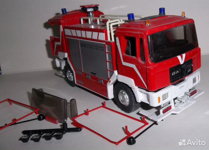 Eligor 1/43 MAN tunnel Fire Engine, на реставрацию