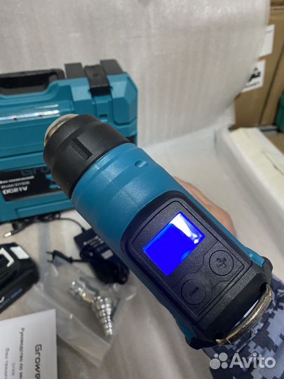 Аккумуляторный строительный фен grower