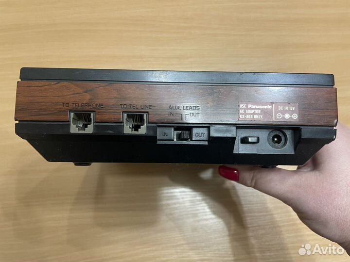 Винтажный автоответчик Panasonic KX-T1420