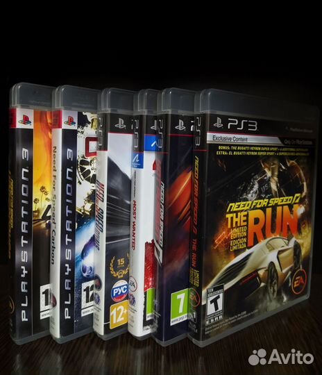 Игры серии Need for speed PS3