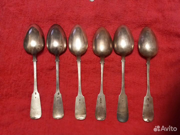 Ложка столовая серебро 84'до 1917г