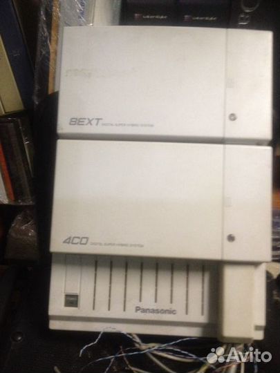 Атс Panasonic KX-TD816RU +3 сетевых тел. и расшир