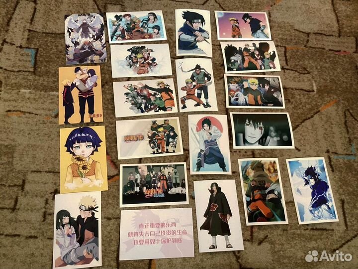 Лот аниме атрибутики огромный