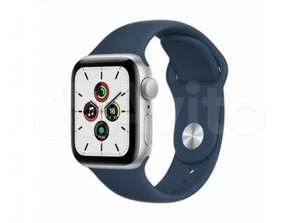 Apple Watch SE 44mm Silver/Blue