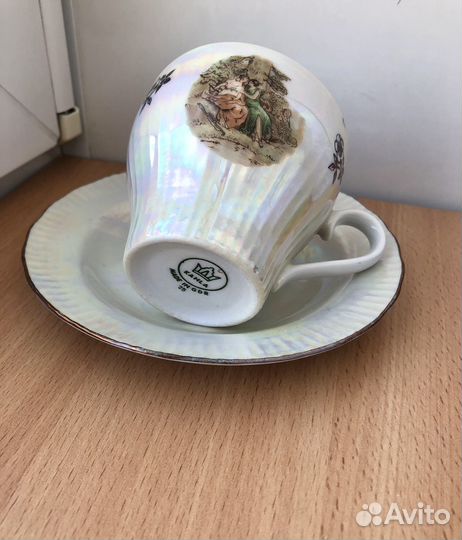 Кофейная пара чашка мадонна гдр