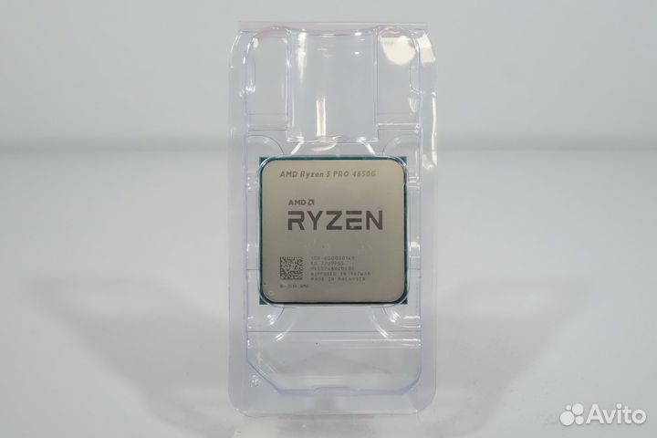 Процессор: AMD ryzen 5 PRO 4650G