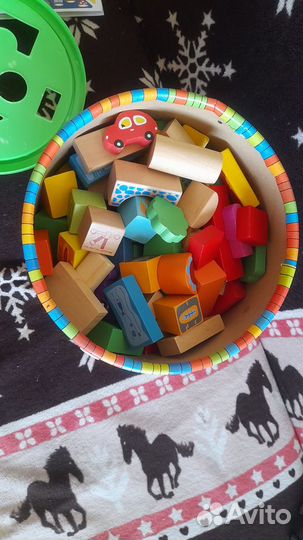 Кубики конструктор дерево