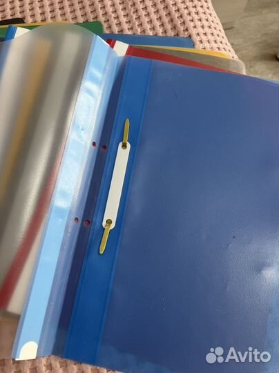 Папки пластиковые