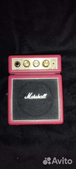 Гитарный переносной комбоусилитель marshall