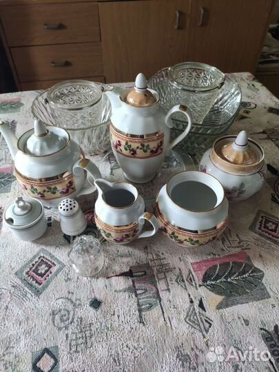 Чайный сервиз дулево, салатники