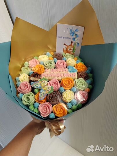 Шоколадные розы