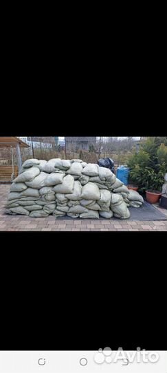 Навоз перегной в мешках