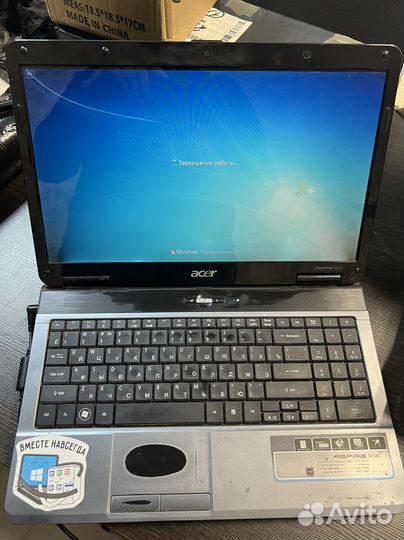 Ноутбук acer aspire 5732z