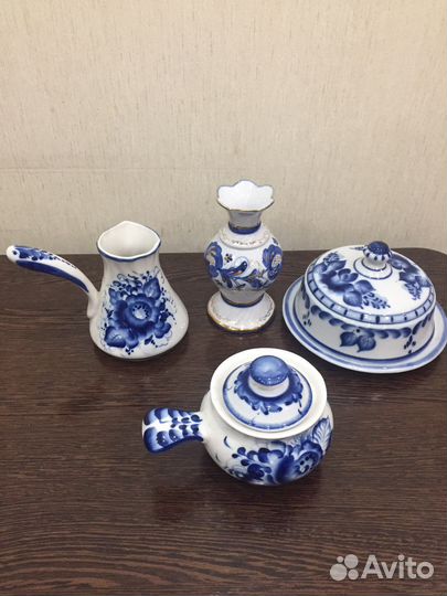 Посуда гжель