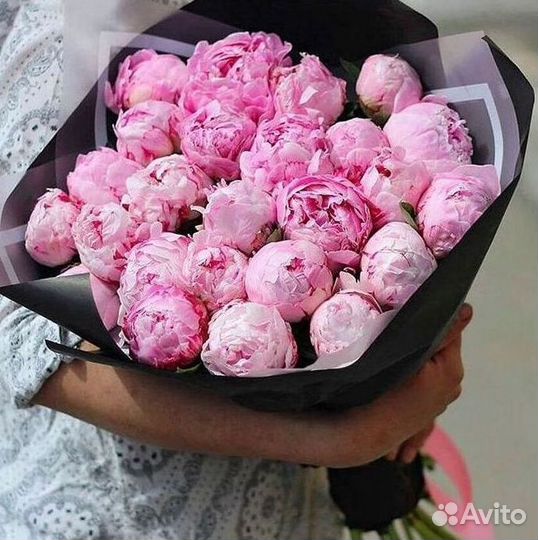 Пионы Букеты Цветы Доставка