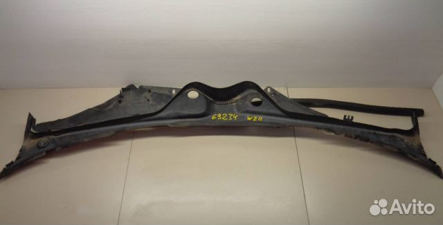 Жабо mercedes-benz W211 перед