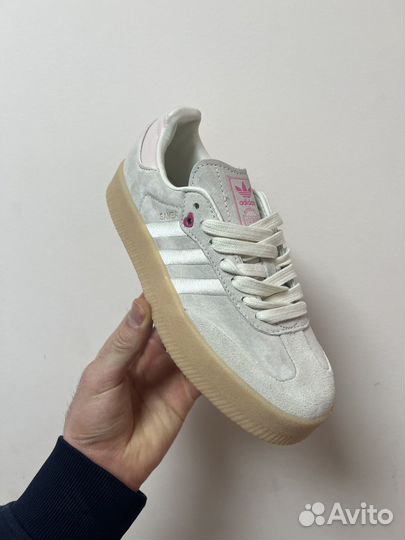 Кеды Adidas samba Pink W женские