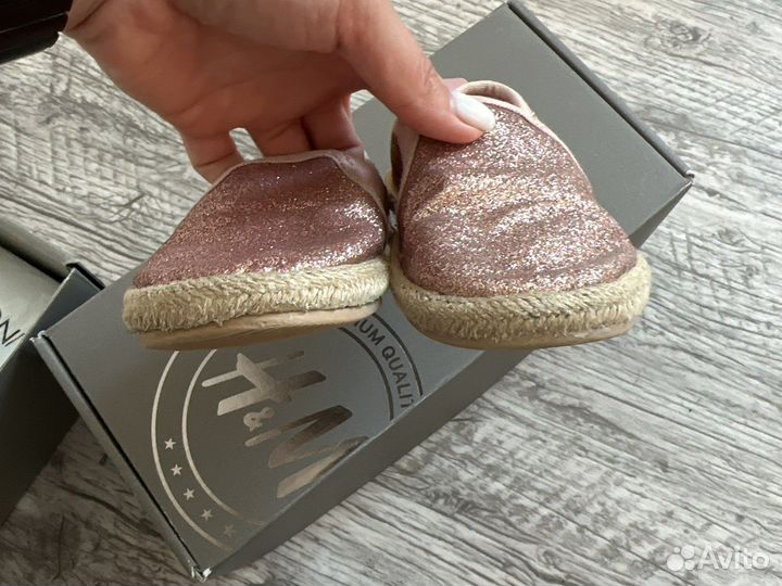 Макасины H&M для девочки