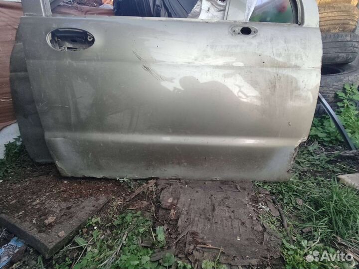 Двери цена за 2 передние на matiz,бампера и жабо