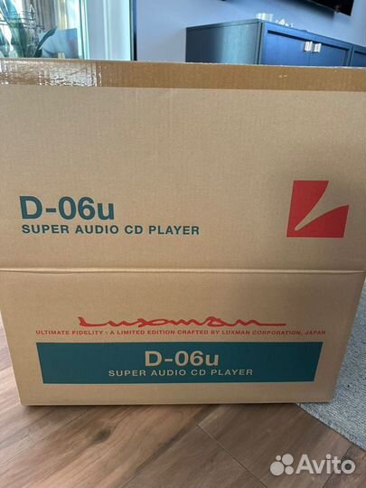 Super audio cd Luxman D 06u, 220v