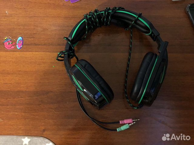 Игровые наушники с микрофоном