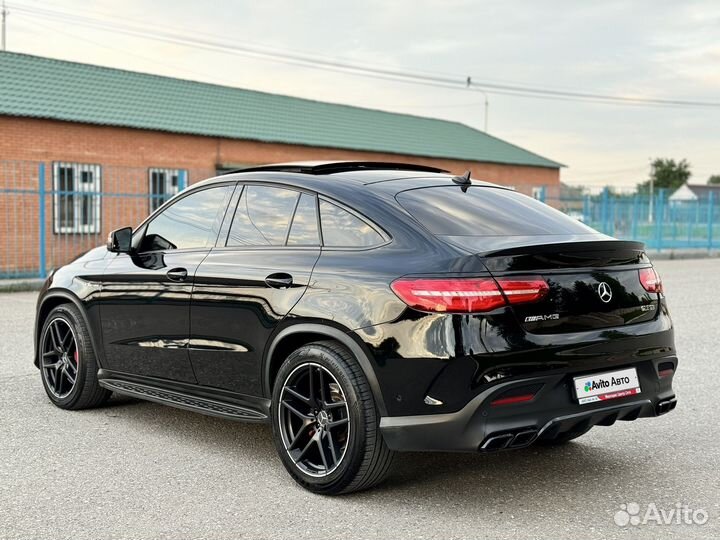 Mercedes-Benz GLE-класс AMG Coupe 5.5 AT, 2016, 130 000 км