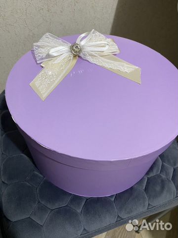 Коробка подарочная круглая